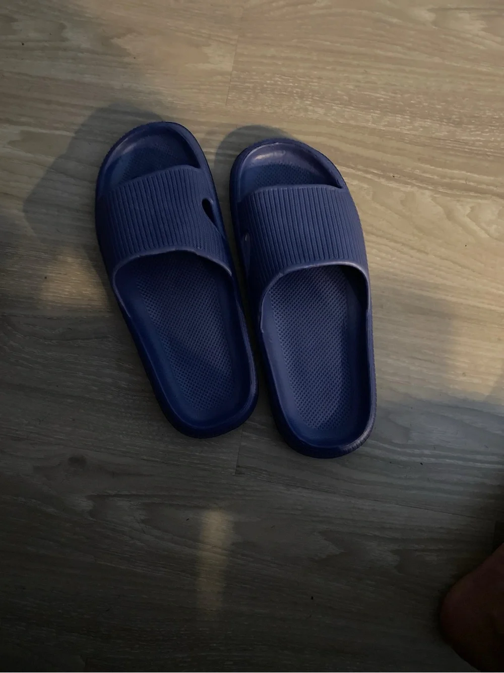 Men's Slide Sandals - Navy Blue